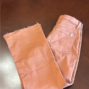 Sneak Peek Ankle Jeans in Warm Orange